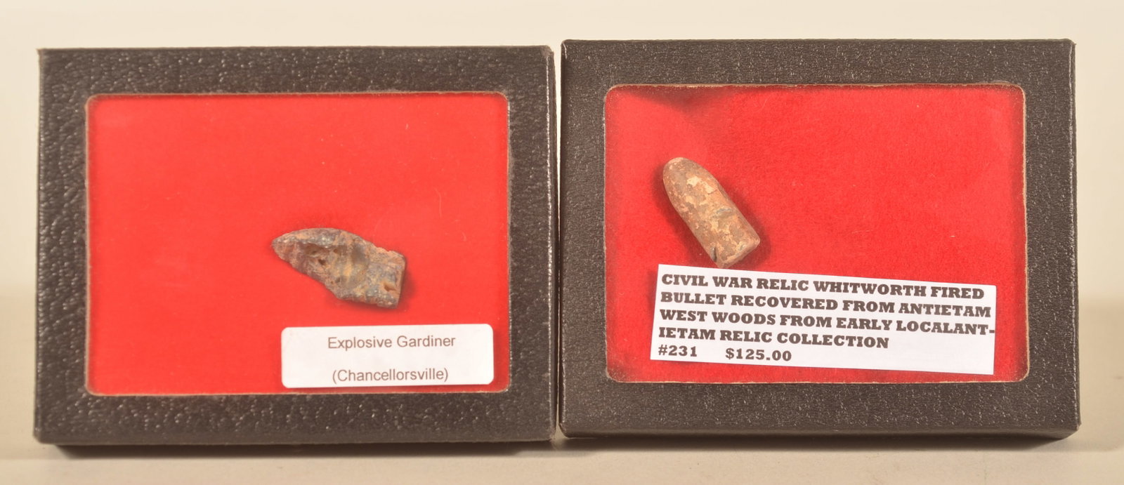 Dug Gardiner Explosive Bullet & Whitworth Bullet (1 of 5)