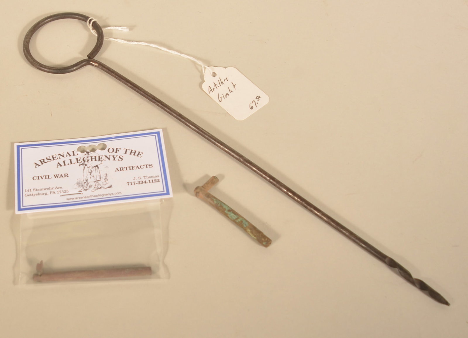 Civil War Artillery Gimlet & Friction Primers (1 of 4)