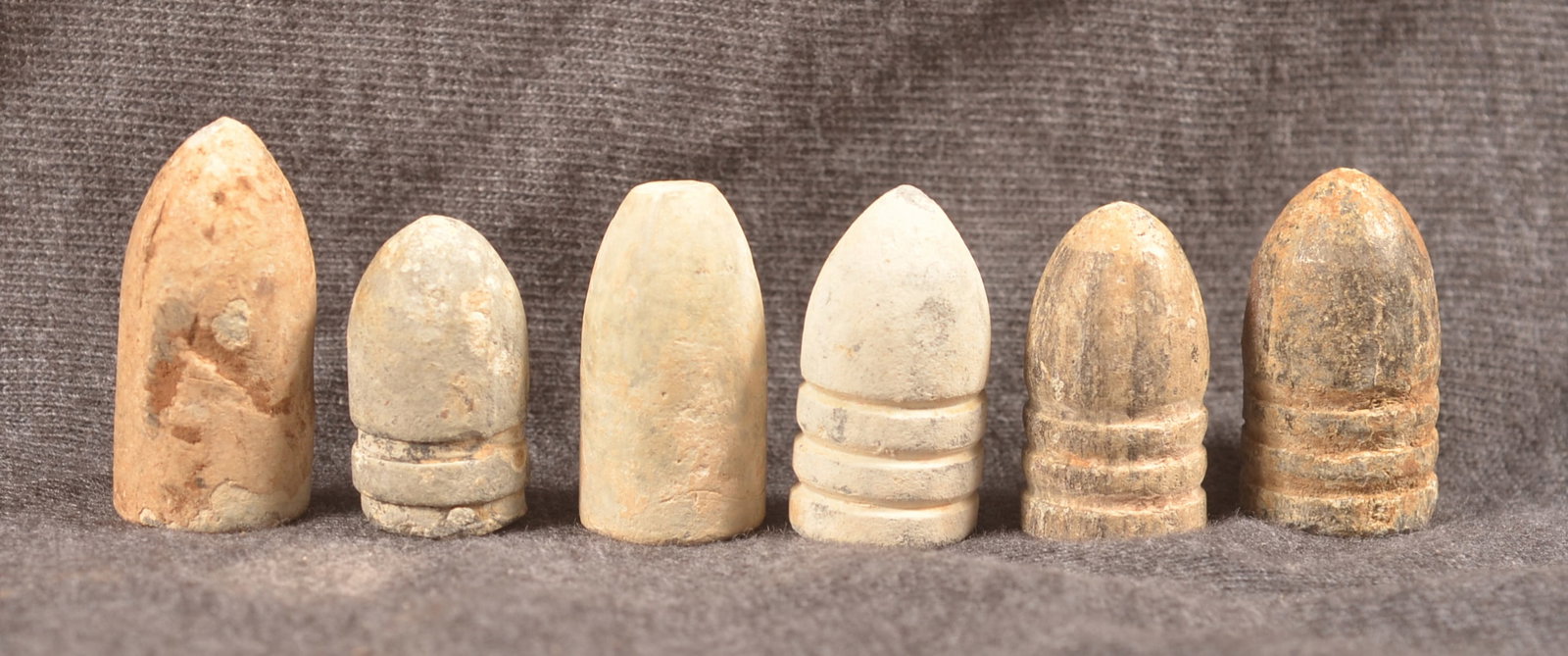 Union & Confederate Civil War Dug Bullets (1 of 3)