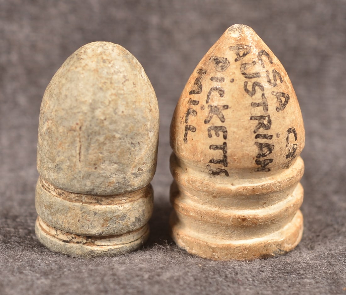 Bullet Dug at Pickett's Mill & .50 cal. Bullet (1 of 3)