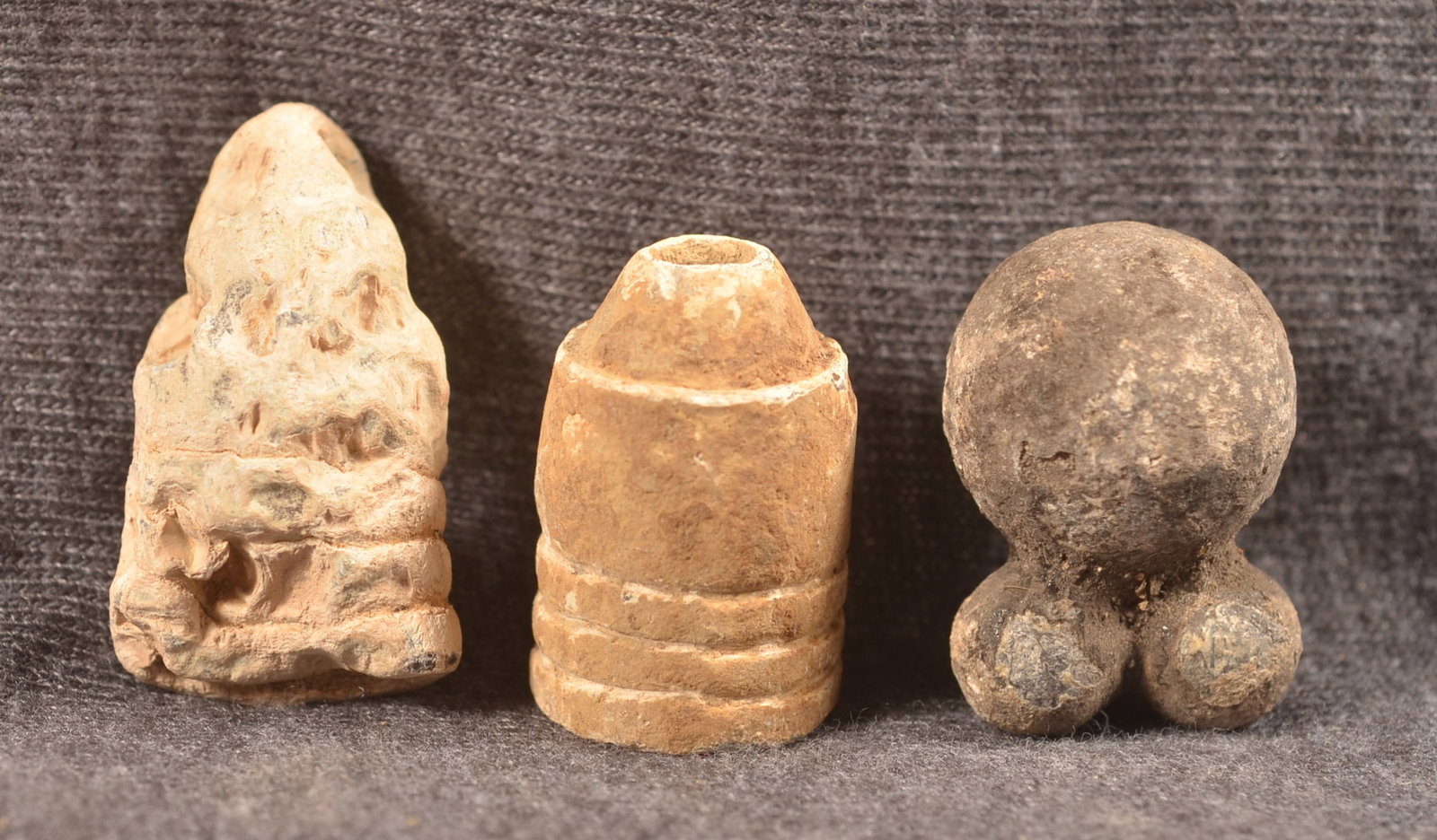 Civil War "Pain" Bullet, Buck & Ball & Wormed .58 (1 of 3)