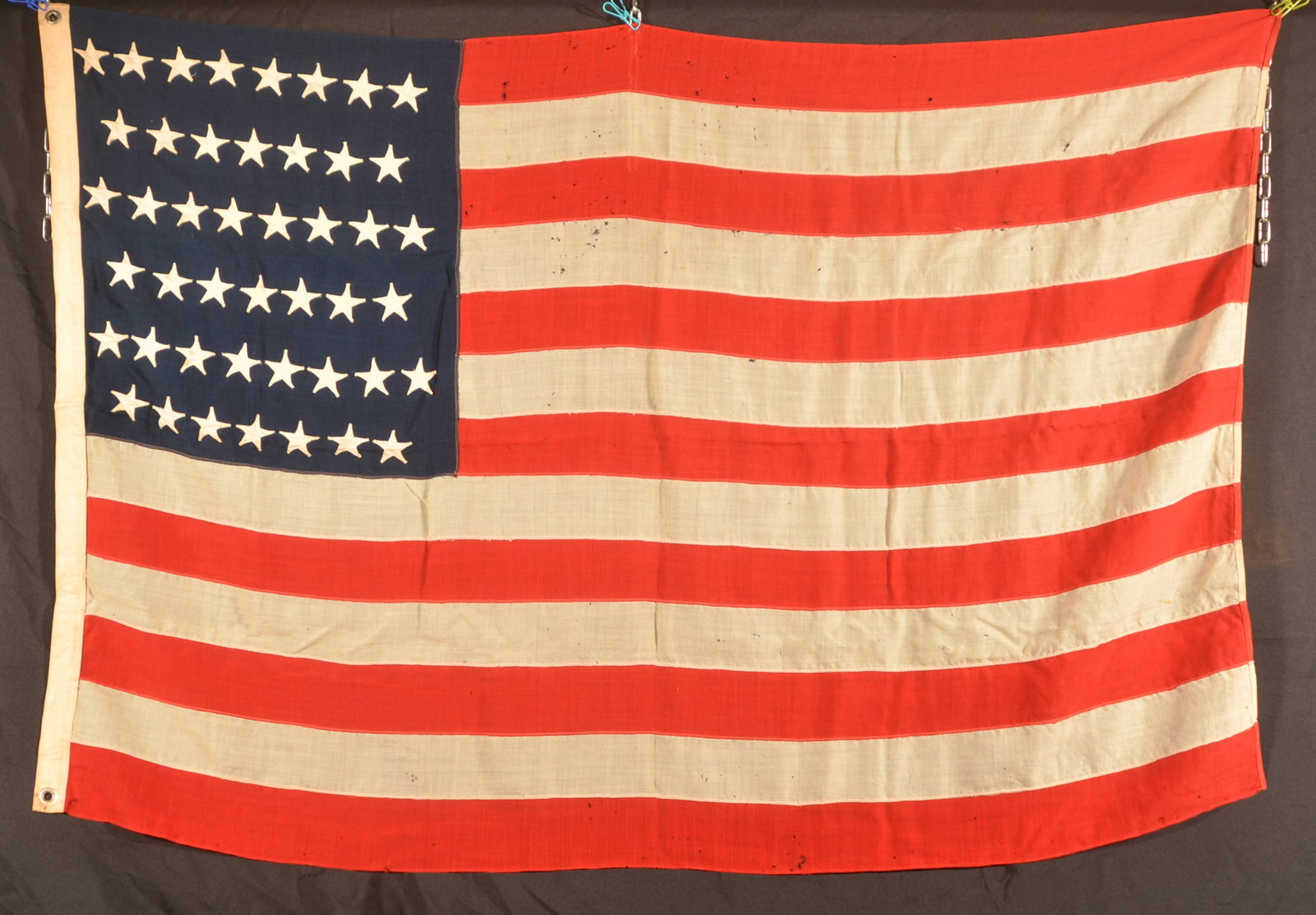 Large 45 Star United States Cotton Flag (1 of 6)