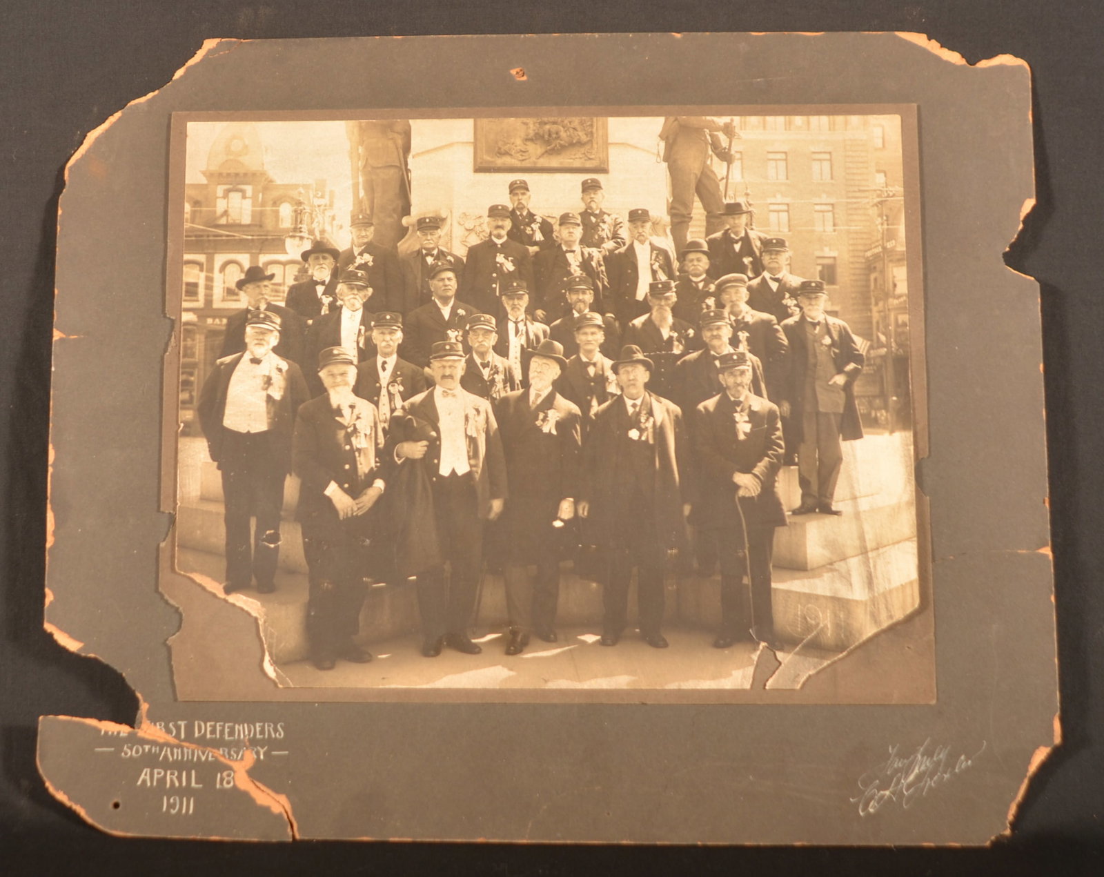 Great Civil War First Defenders 50th Reunion Photo (1 of 4)