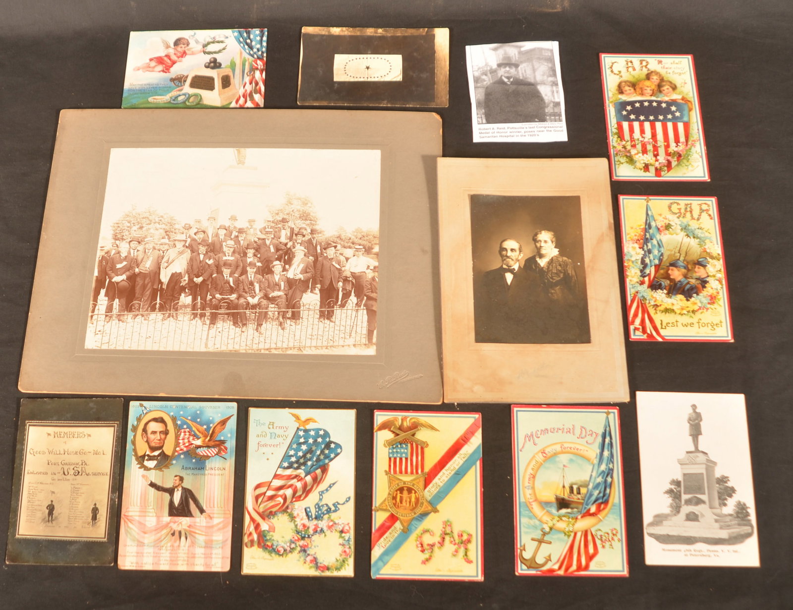 Civil War 48th PA Robert Reid Medal of Honor Group (1 of 3)