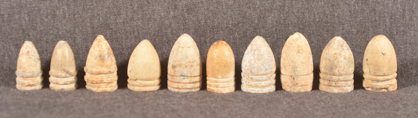 Collection Union & Confederate Civil War Bullets (1 of 4)