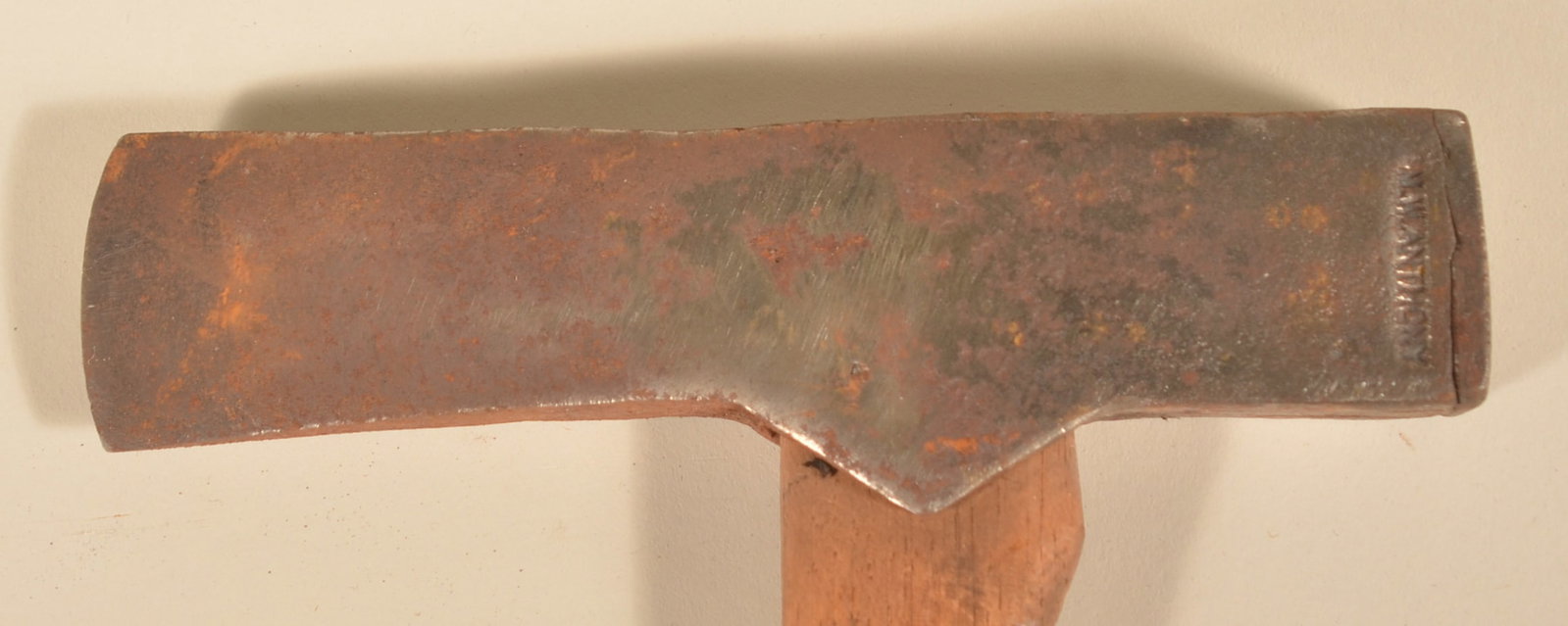 Signed M.W. Anthony Post Hole Axe - 2