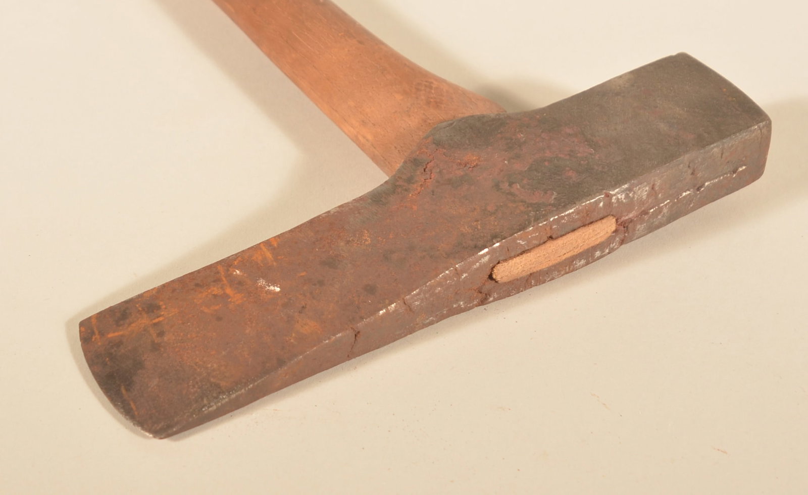 Signed M.W. Anthony Post Hole Axe - 4