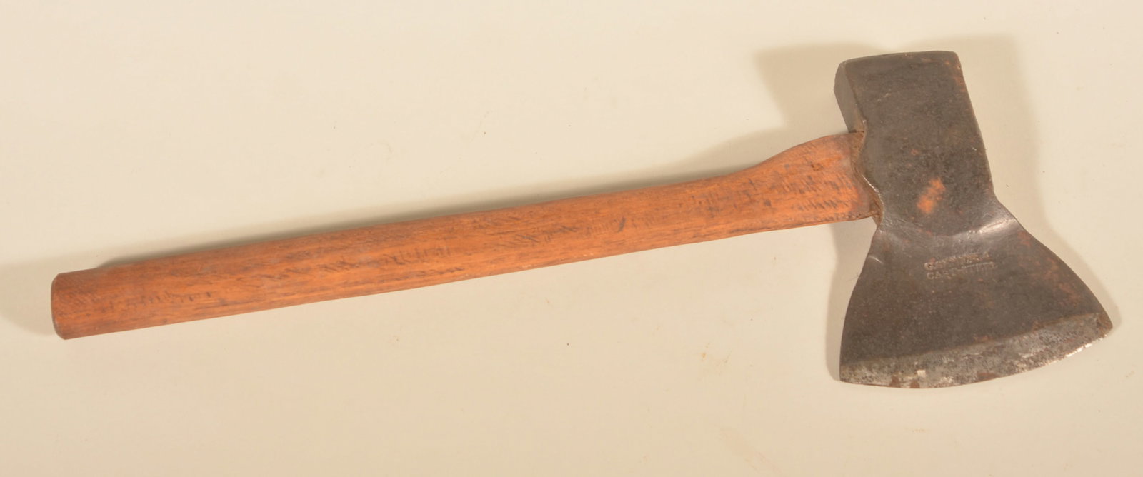 G. Sener Signed Lancaster County, PA Felling Axe: Blade stamped "G Sener Cast Steel". Mid-19th century. Blacksmith worked in Lancaster County. 22"L