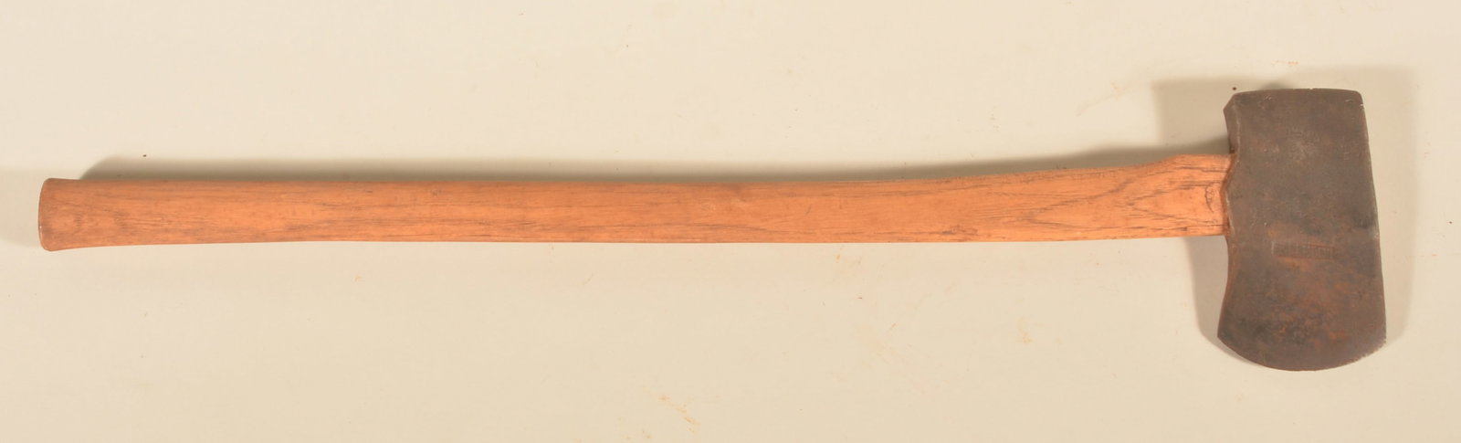 Rare J. Heidt Berks County, PA Felling Axe: Nicely struck by the blacksmith on both sides of the axe head. Rare 19th century axe. 30"L