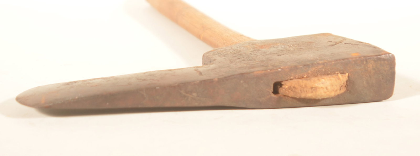 C. Silvius Signed Post Hole Axe - 3