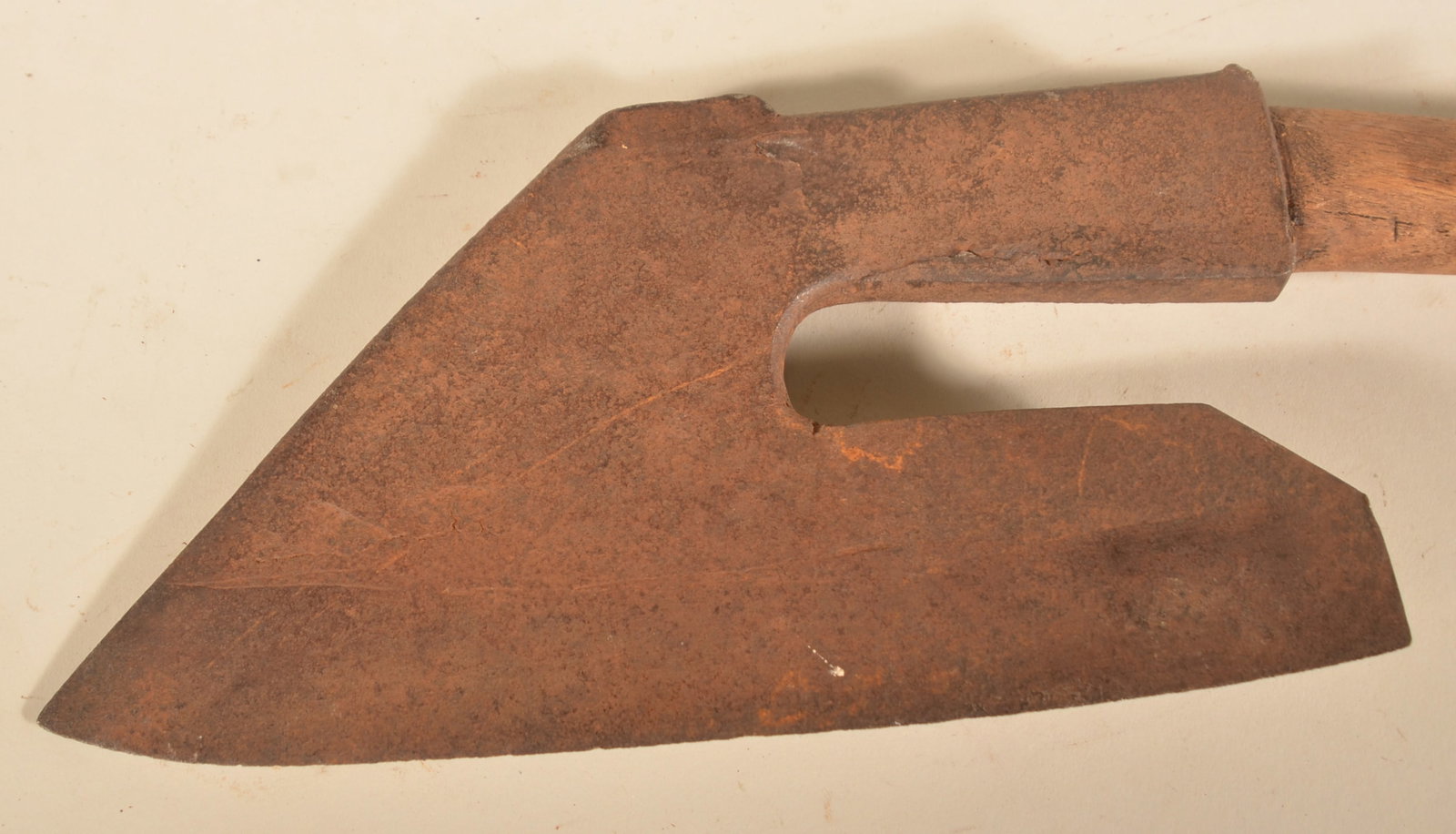 Initialed Pennsylvania Goosewing Axe - 4