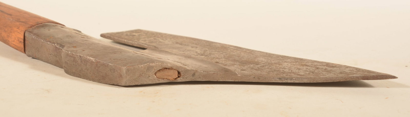 19th C. Unsigned Goosewing Axe - 2