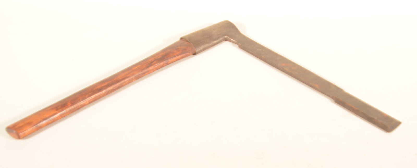 Unusual Mortising Slick Chisel with Touchmark: 19th century tool, most likely Continental. 18"L