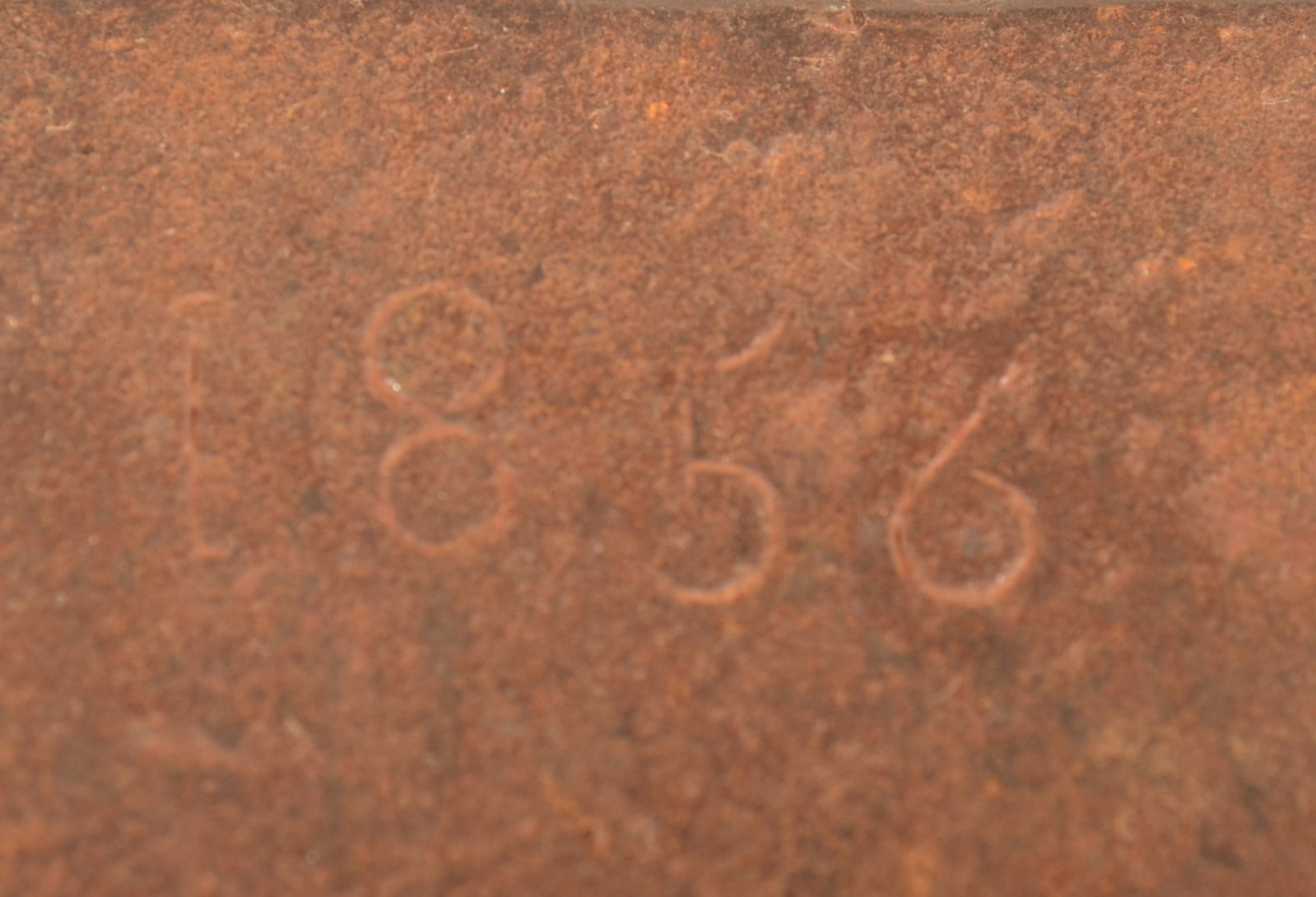 Initialed & Dated Pennsylvania Post Hole Axe - 3
