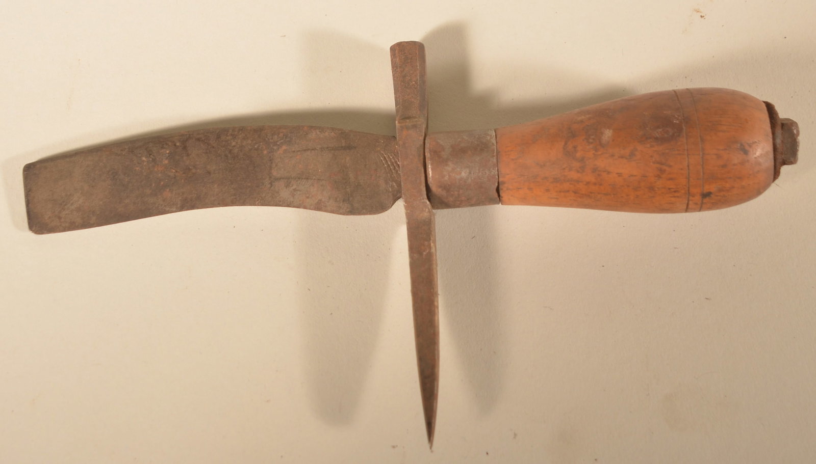 Unusual Combination Knife/Punch Hand Tool - 3