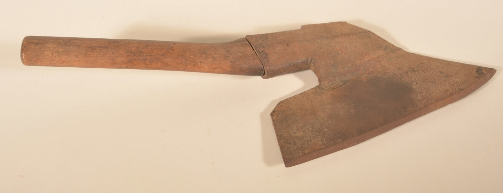 19th C. Signed Schmidt Goosewing Axe: Axe stamped "I D Schmidt" and partial word that ends with "alormann". There was an Isaac Dewille Schmidt living in the 19th century in Strausstown, Berks County, Pa, though it's quite possible this