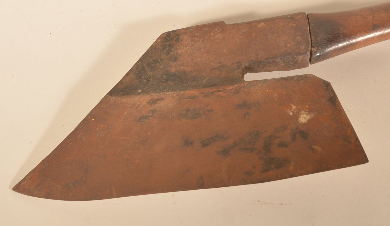 19th C. Signed Schmidt Goosewing Axe - 4