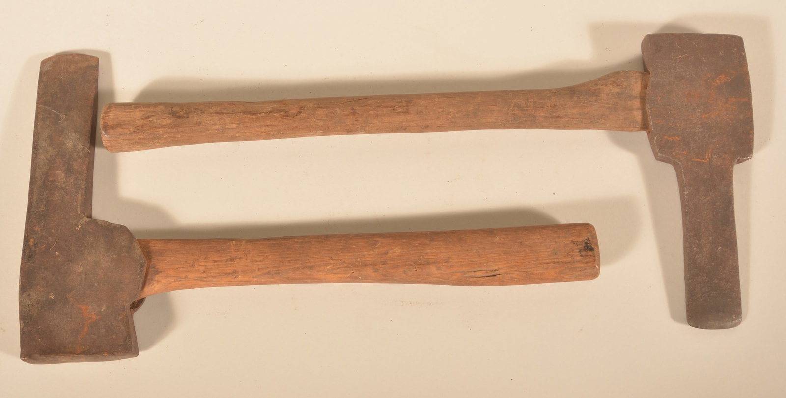 Two Unsigned Pennsylvania Post Hole Axes (1 of 3)