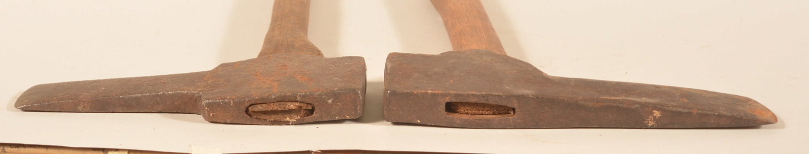 Two Unsigned Pennsylvania Post Hole Axes - 3