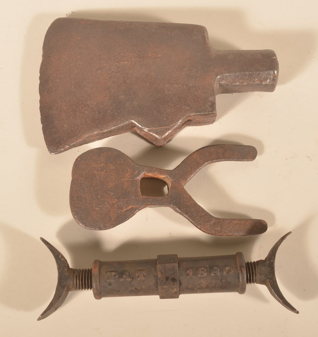 Antique Cast & Wrought Iron Tools (1 of 2)