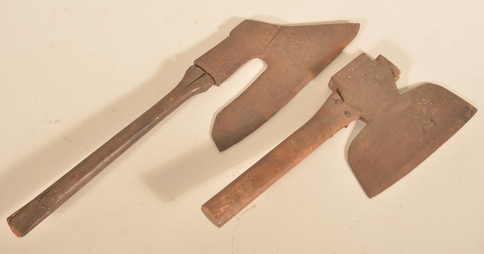 19th C. Unsigned Pennsylvania Goosewing Axes (1 of 3)