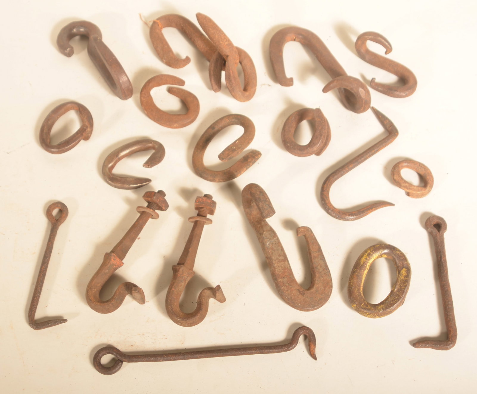 Collection of Wrought Iron Hooks (1 of 1)