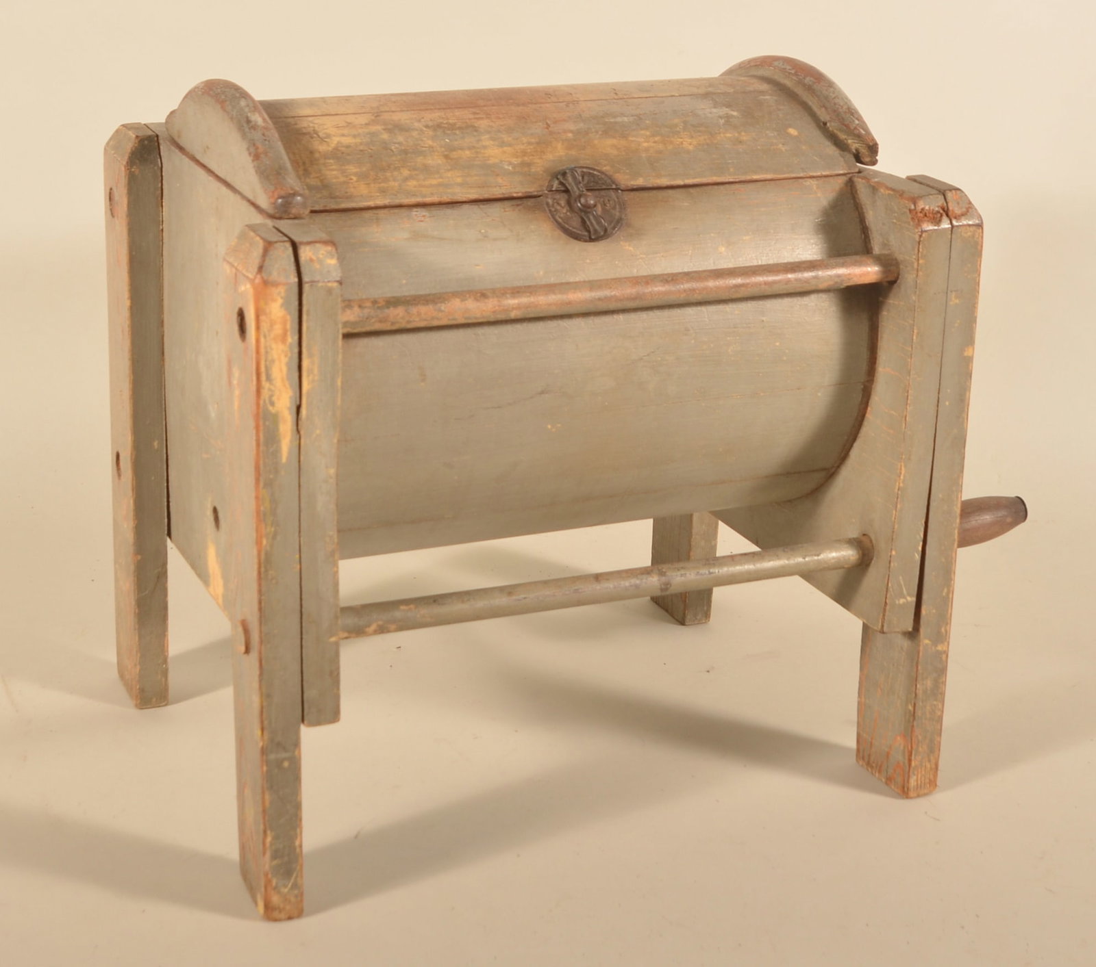 Painted Country Countertop Butter Churn (1 of 5)
