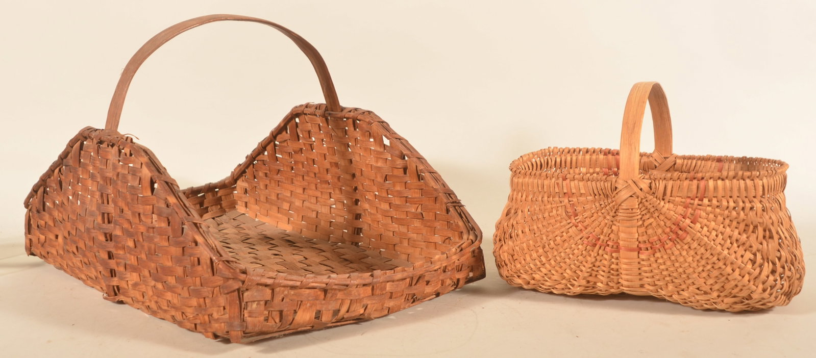 Large Splint Oak Flower Basket & Gathering Basket (1 of 5)