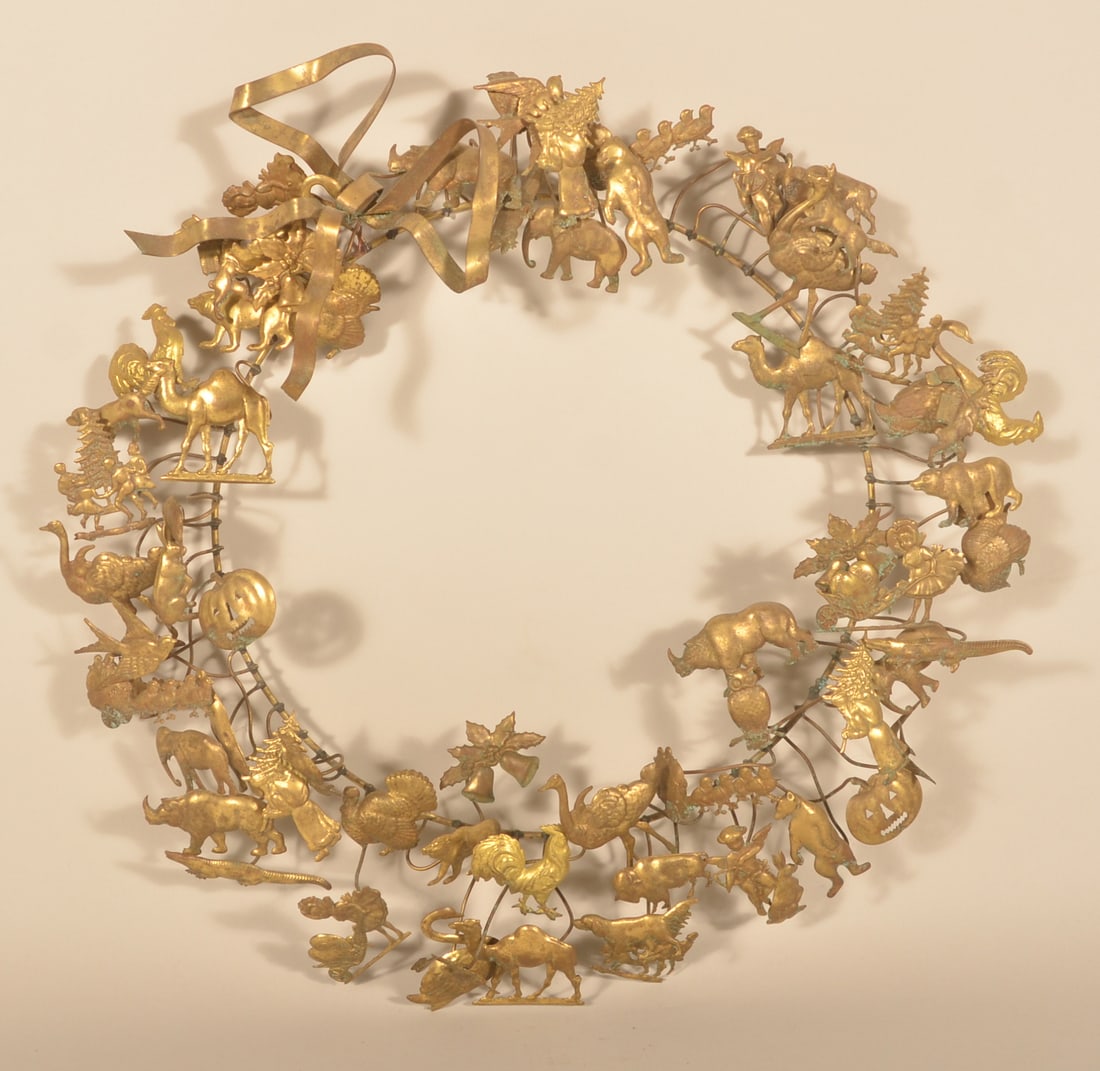 Vintage Easter/Christmas/Halloween Holiday Wreath (1 of 2)