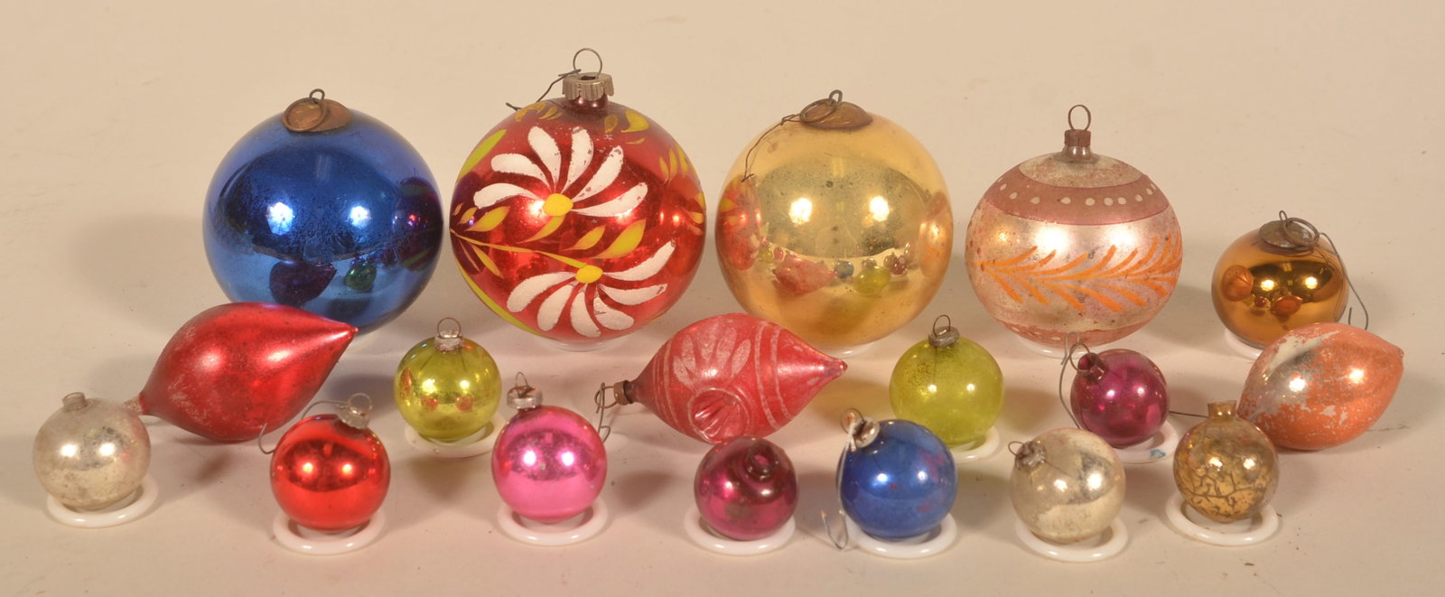 Small Collection Antique Glass Christmas Ornaments (1 of 2)