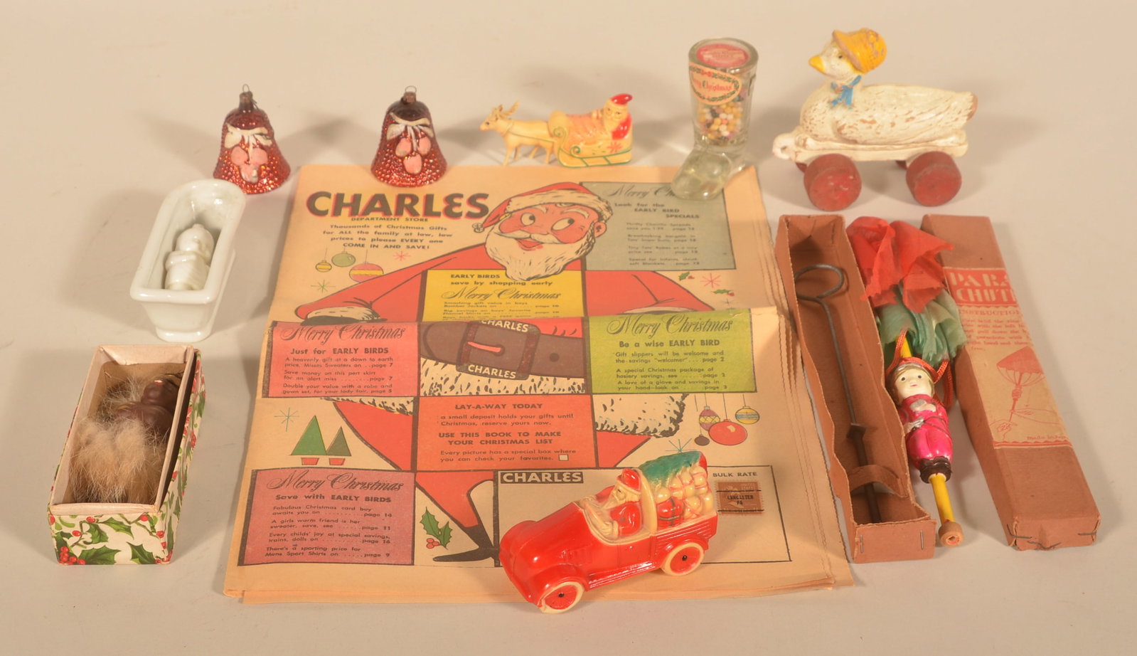Collection of Vintage Christmas Ornaments & Toys (1 of 6)