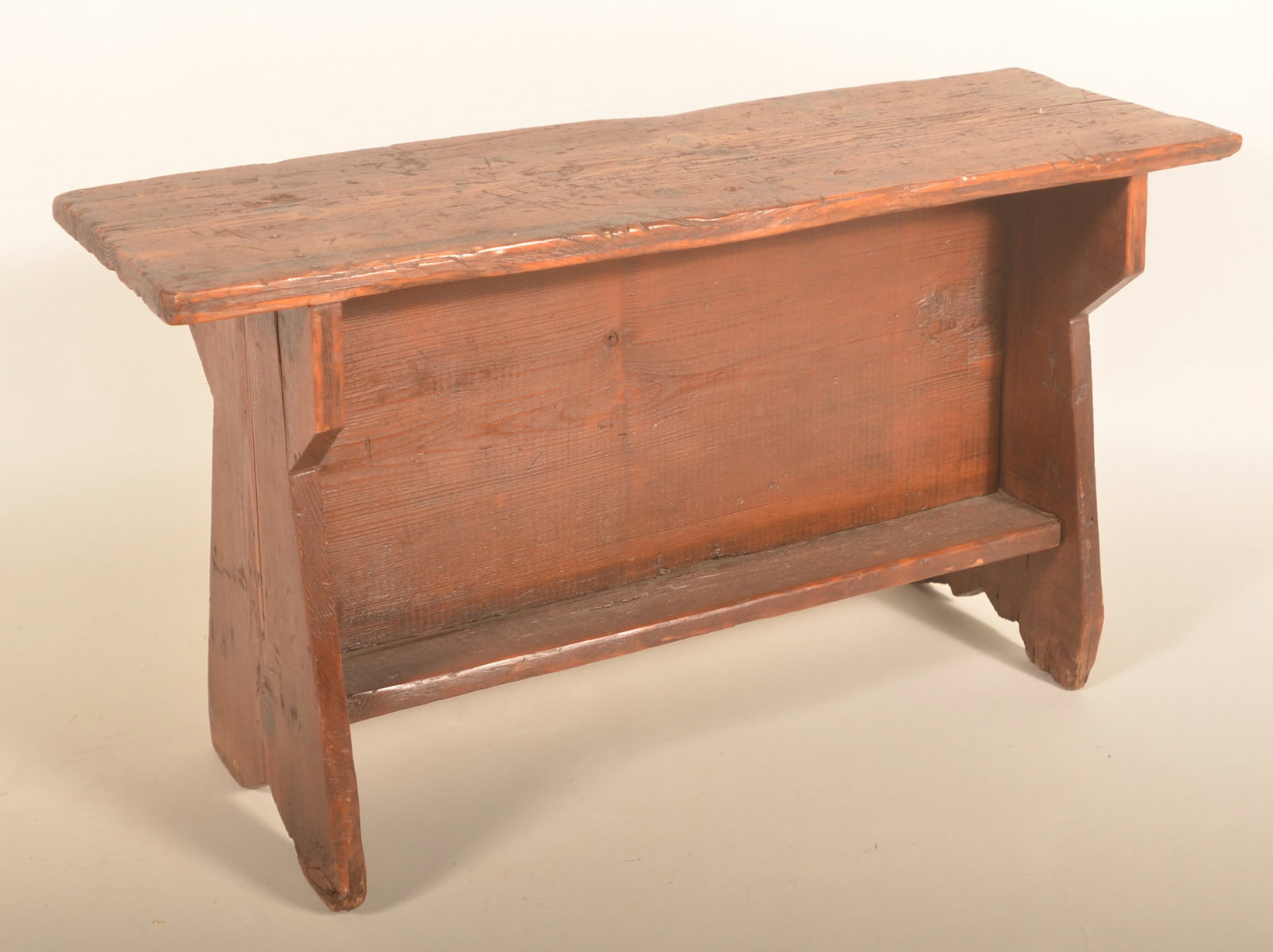 Small Pine Antique Bench (1 of 3)