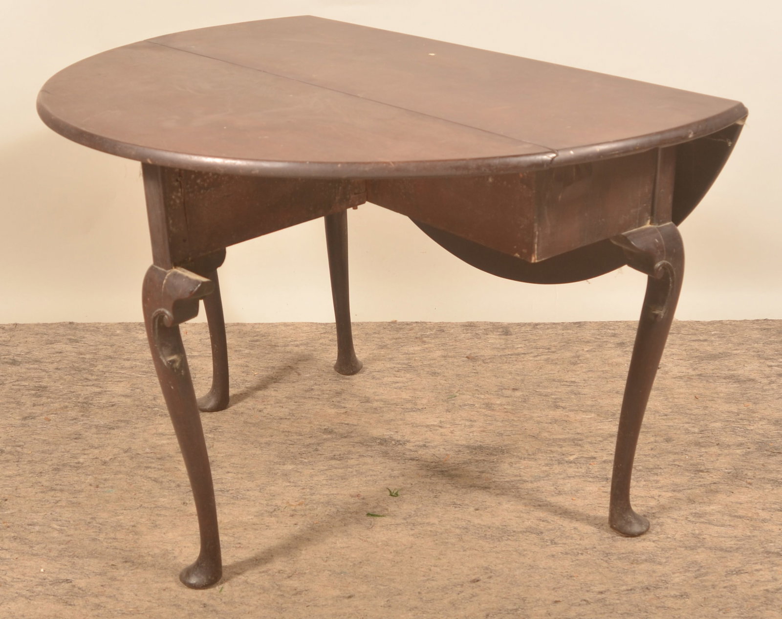 Mahogany Drop-Leaf Table - 2