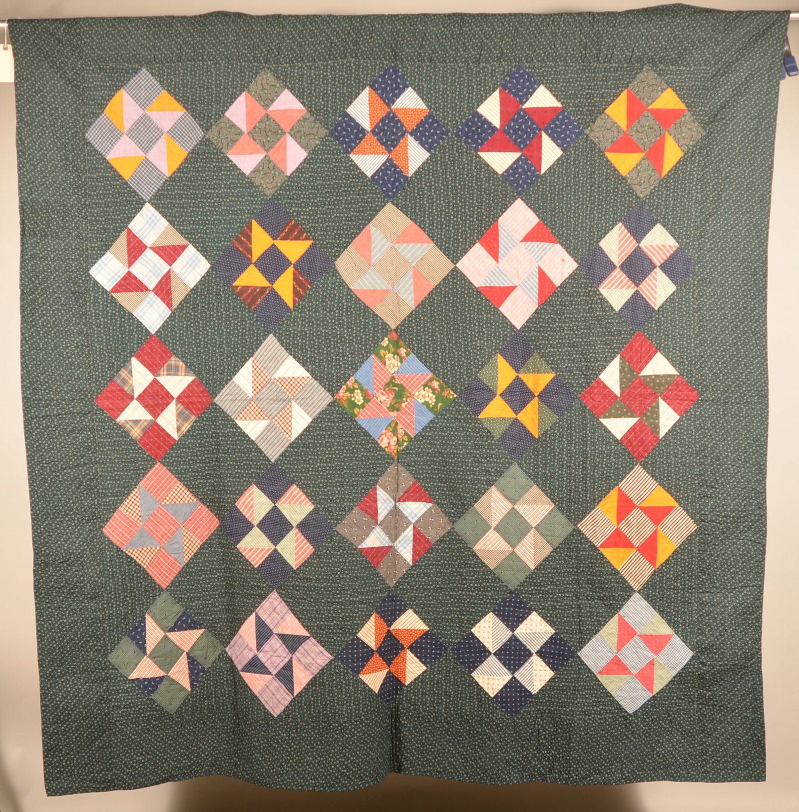 Beautiful Diamond in the Square Pennsylvania Quilt (1 of 4)