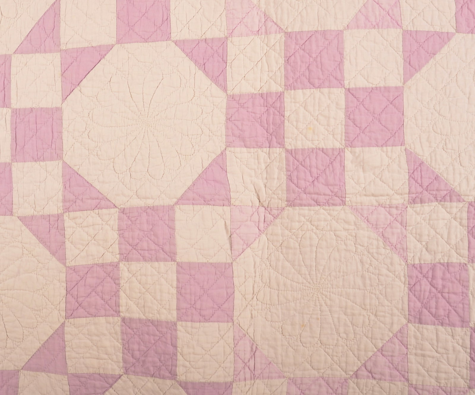 9-Patch Variant Hand-Stitched Quilt - 2