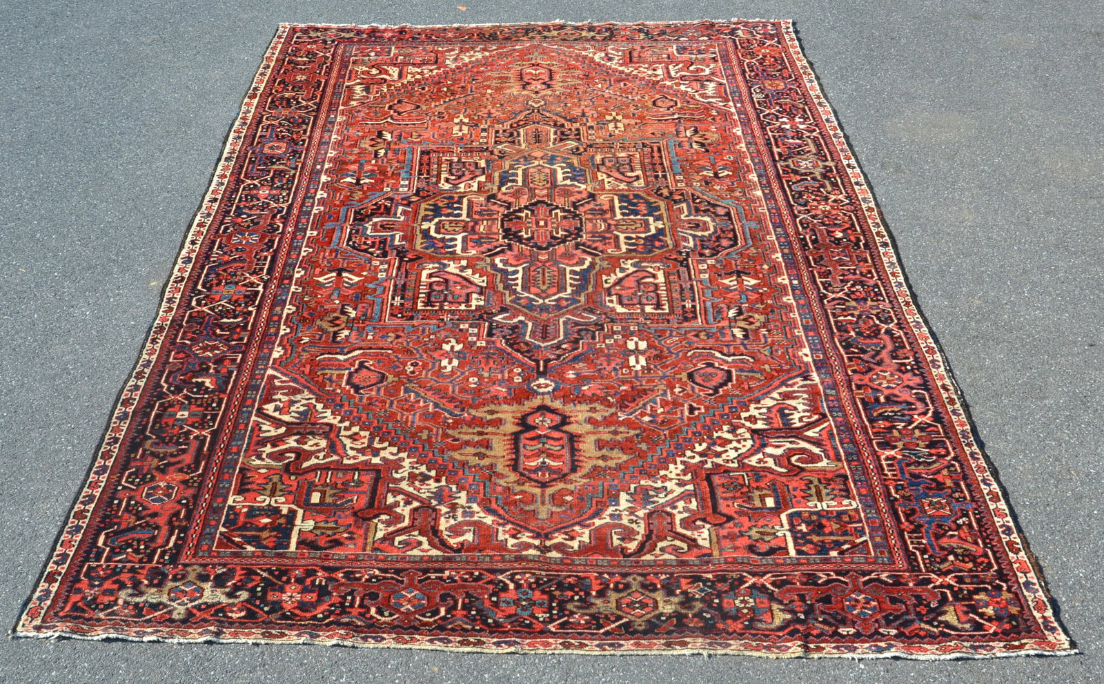 Antique Persian Heriz Rug (1 of 10)