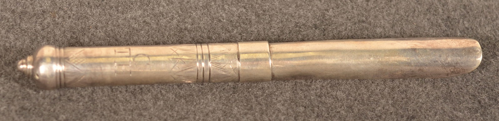 Silver Engraved Apple Corer - 5