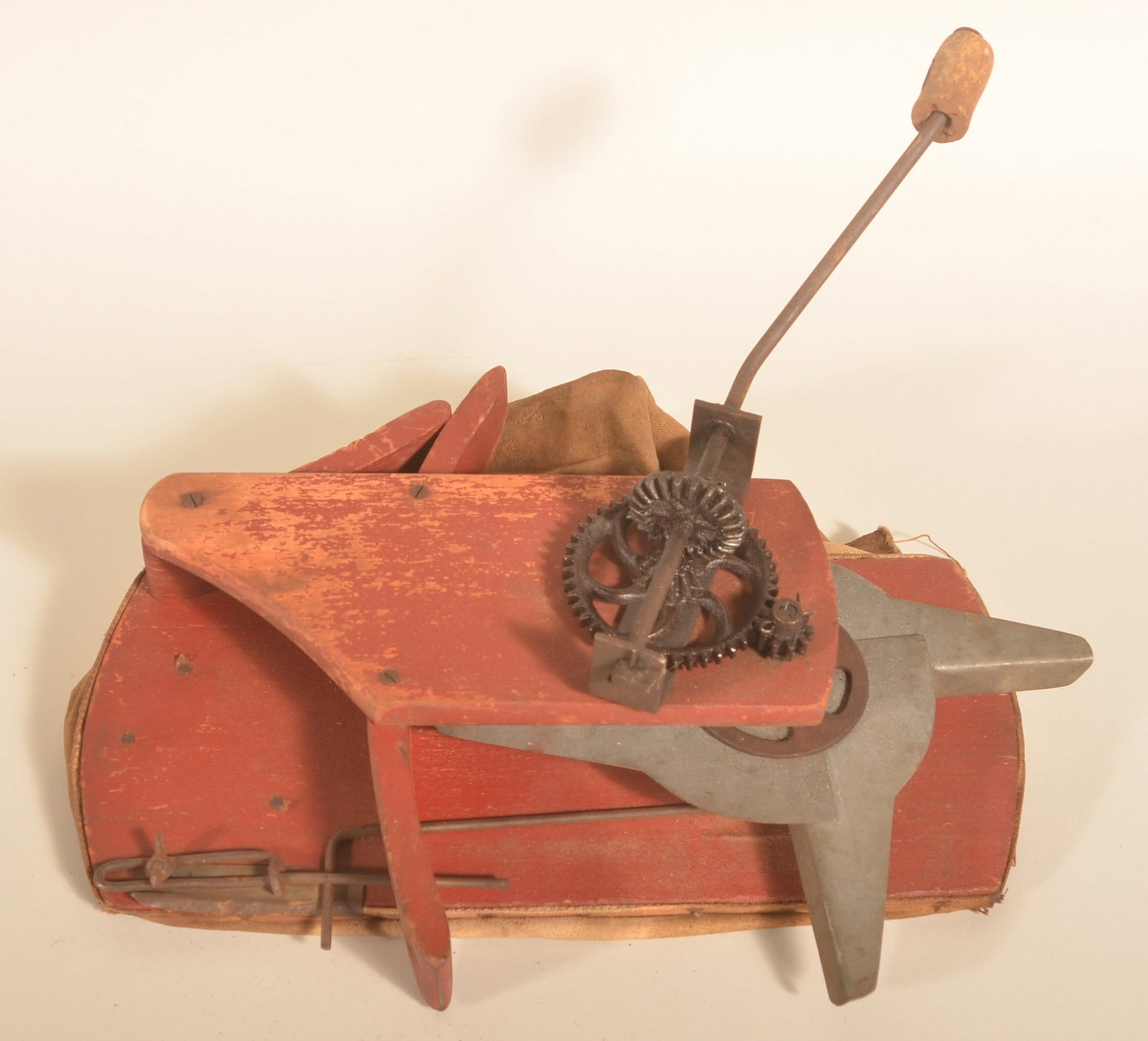 Primitive Hand Carried Seed Spreader - 2
