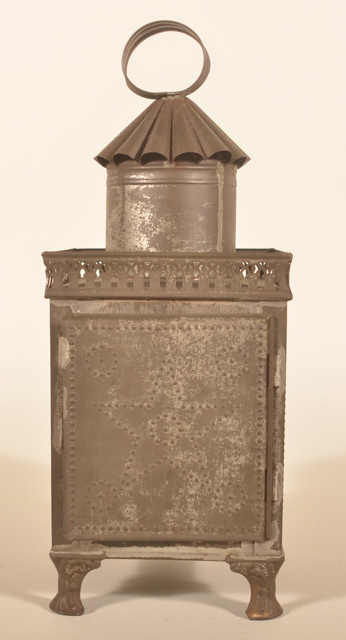 Antique Tin Lapierre Magic Lantern - 3