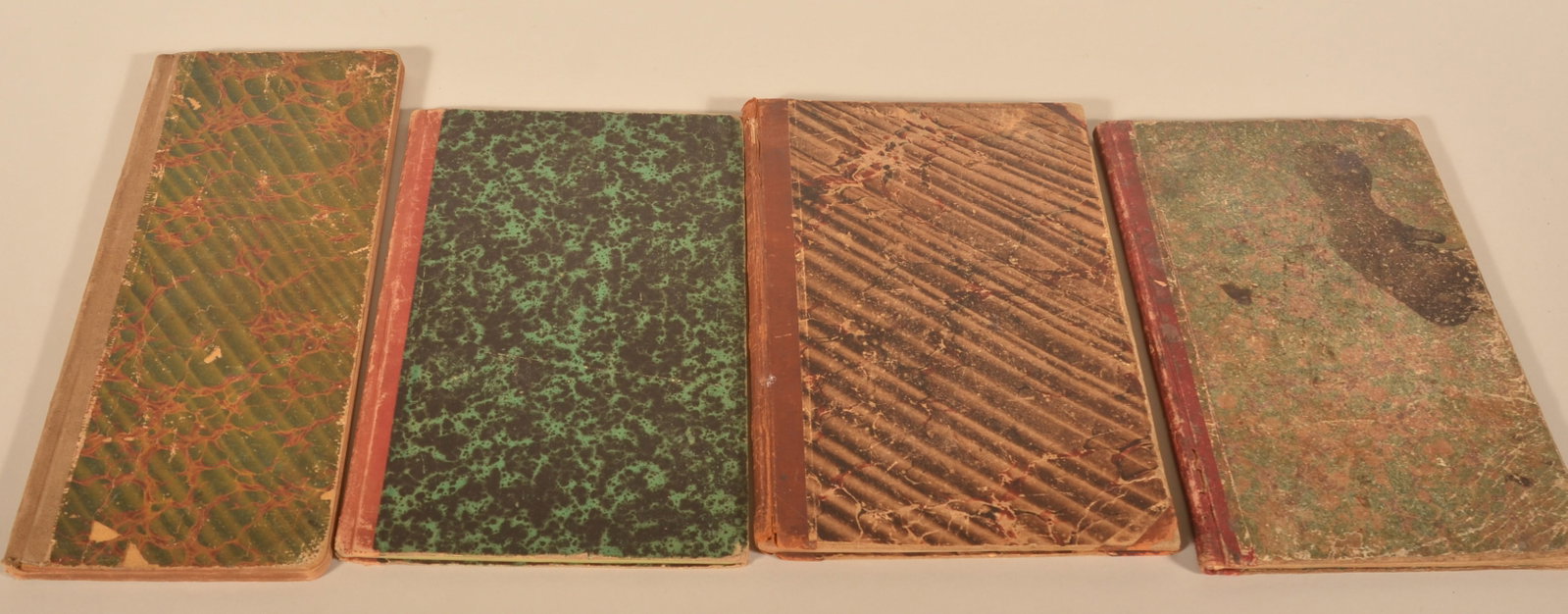 Four Antique 19th C. Store Ledgers (1 of 4)
