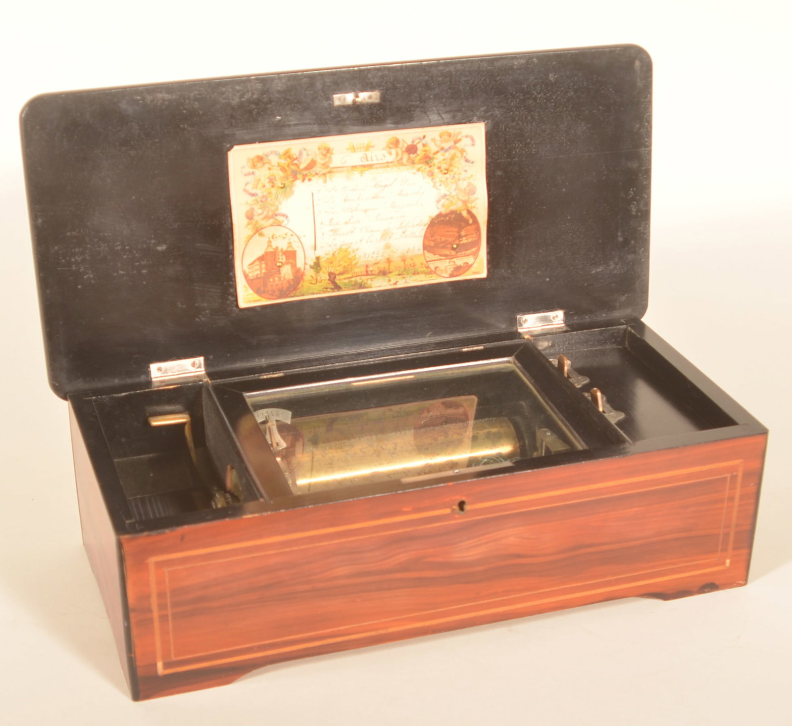 Antique Swiss Cylinder Music Box (1 of 6)