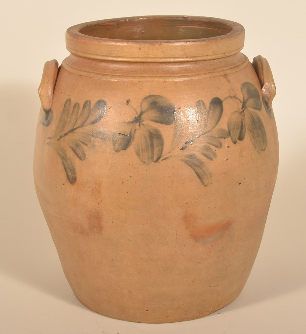 Early Ovoid Impressed 4-Gallon Pennsylvania Crock (1 of 5)
