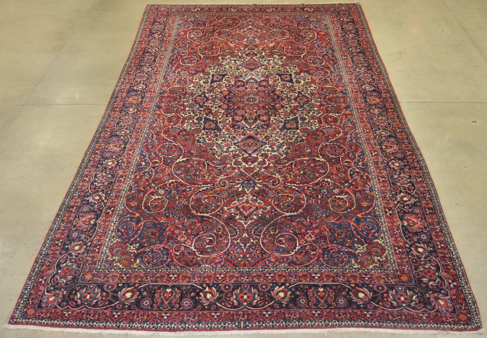 Antique Persian Room Size Kashas Rug (1 of 9)