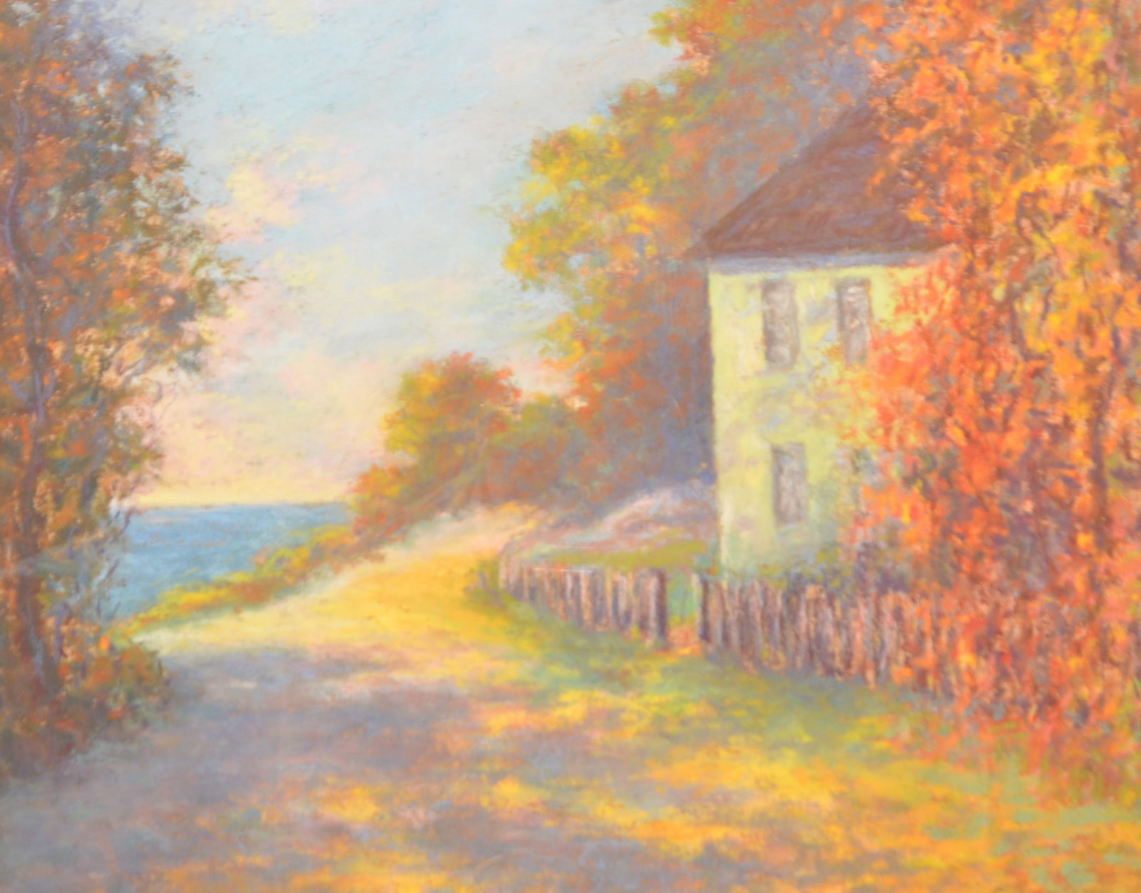 Edwin S. Clymer Signed Pastel - 2