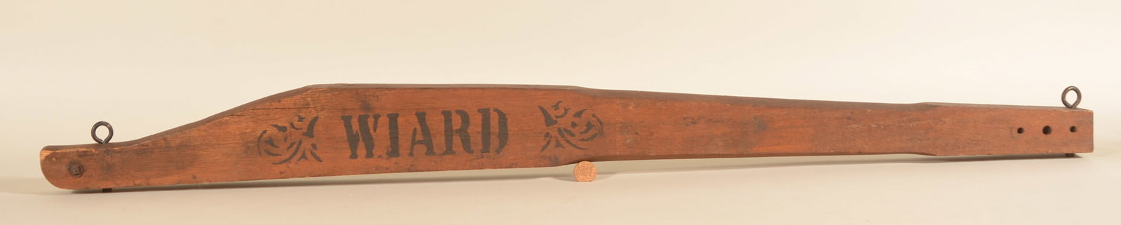 Stenciled Wood Wiard Plow Co. Farm Piece (1 of 7)