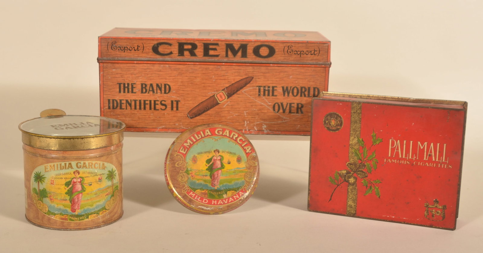 Cremo, Emilia Garcia & Pall Mall Tobacco Tins (1 of 5)