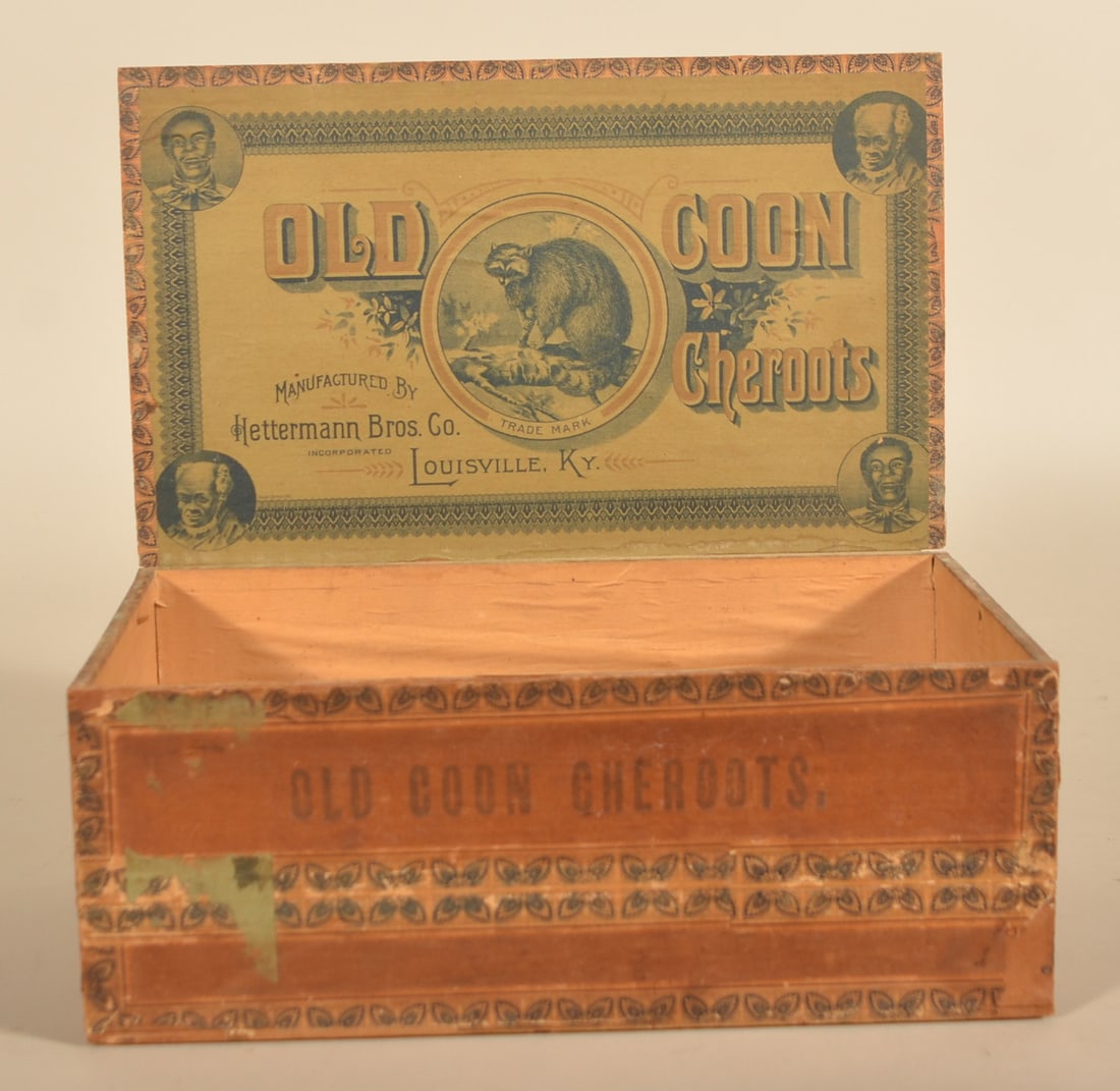 Old Coon Cheroots Louisville, KY Cigar Box (1 of 5)