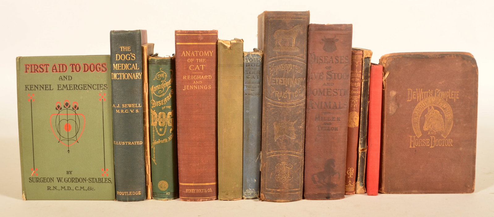 Collection Veterinary Books Cats/Dogs/Horse/Cattle (1 of 3)