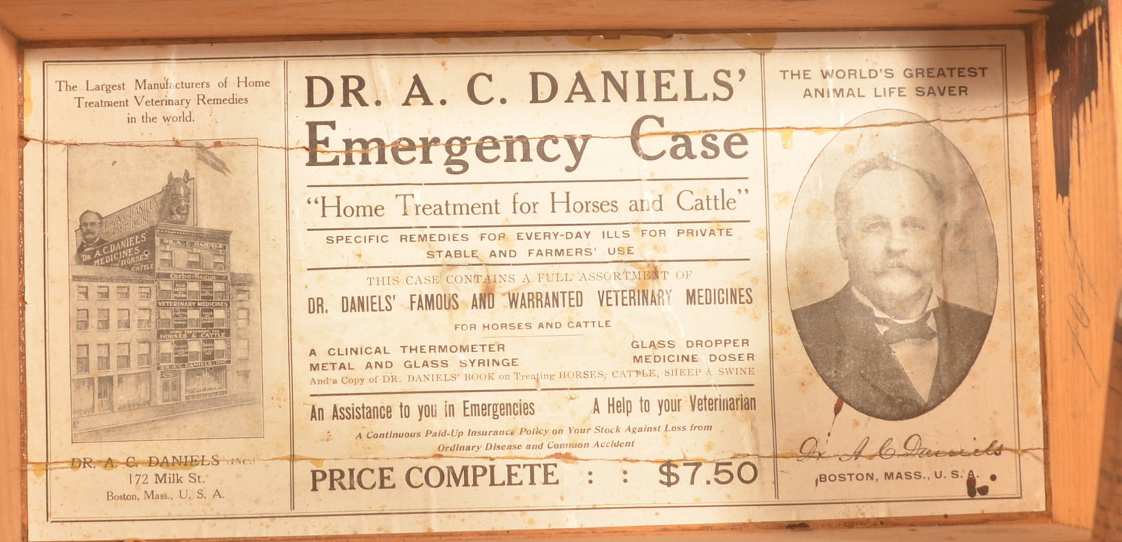 Lg. Dr. Daniels' Veterinary Emergency Stable Case - 2