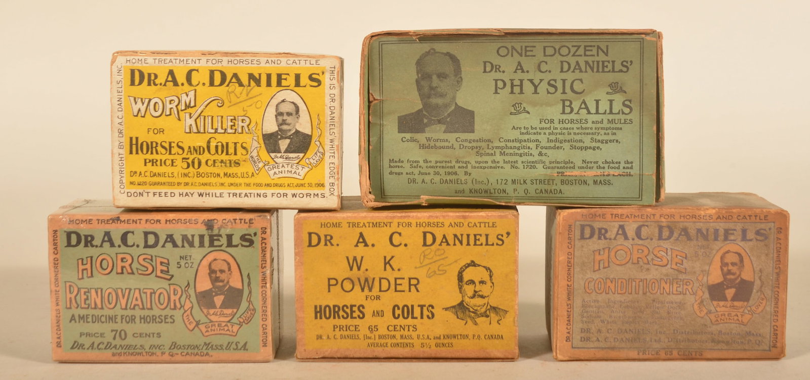 Dr. Daniels' Vet Remedy Boxes w/ Product (1 of 3)